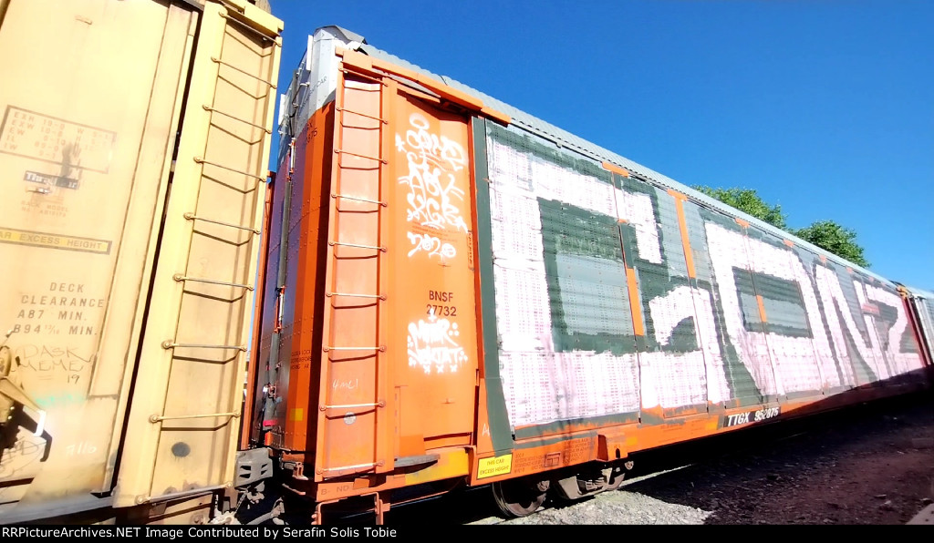 BNSF 27732 TTGX 952875 Con Grafiti 